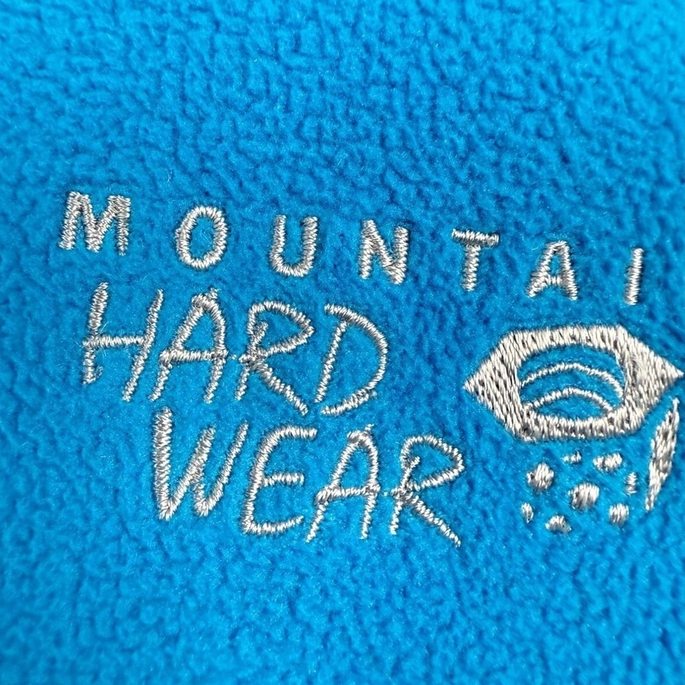 Mountain Hardwear Womens Fleece Jacket Size S Womens Blue Full Zip - Picture 8 of 13